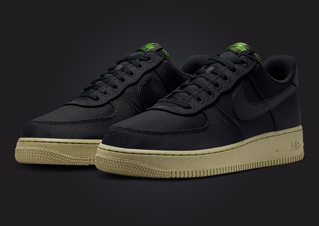 nike air force 1 recycled canvas pack green