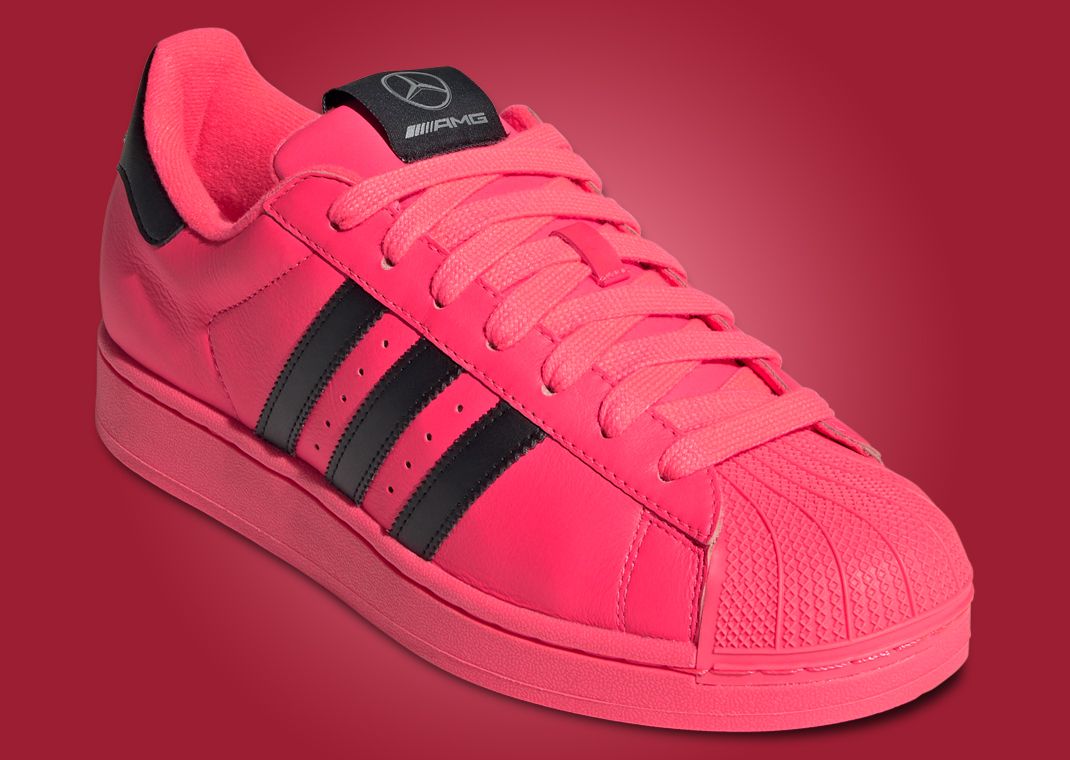 Mercedes AMG Petronas Formula One Team x adidas Superstar Angle