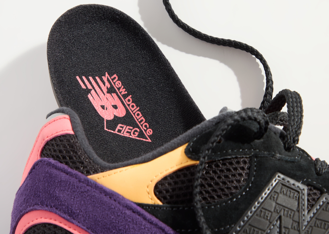 Kith x New Balance 2010 Black Multi Detail