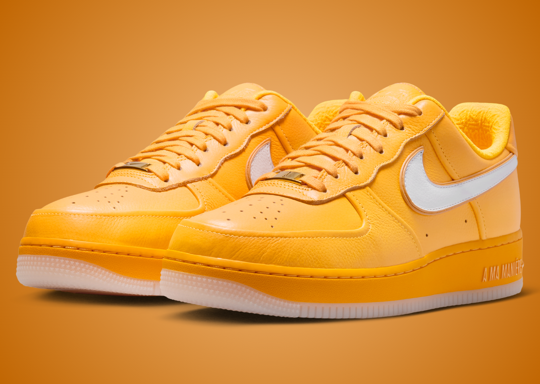 A Ma Maniere x Nike Air Force 1 WYWS Laser Orange - Angle