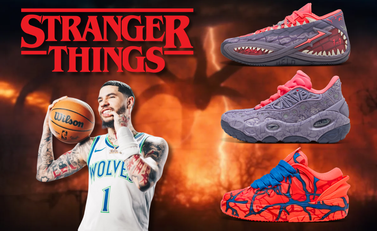 LaMelo Ball Heads to the Upside Down with a New Stranger Things Collab