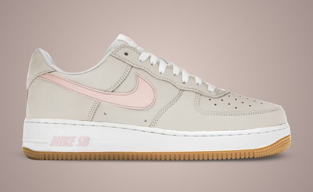 Nike SB Air Force 1 Low Light Orewood Brown Pink