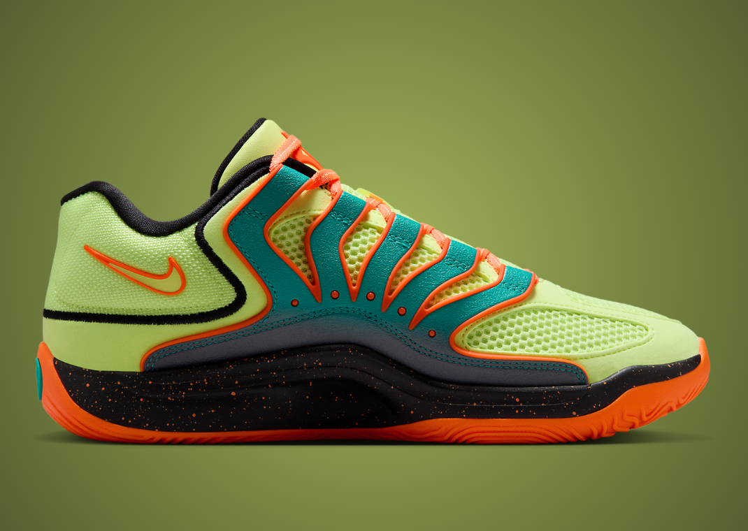 Nike KD 18 Clear Jade Liquid Lime Medial