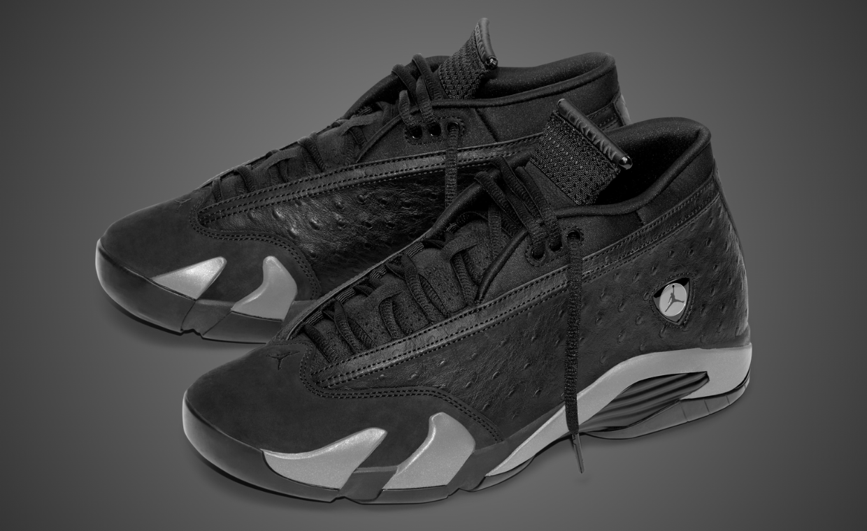 Air Jordan 14 Retro Low Black