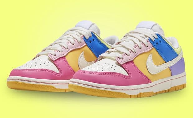 A Rainbow Of Colors Grace This Nike Dunk Low