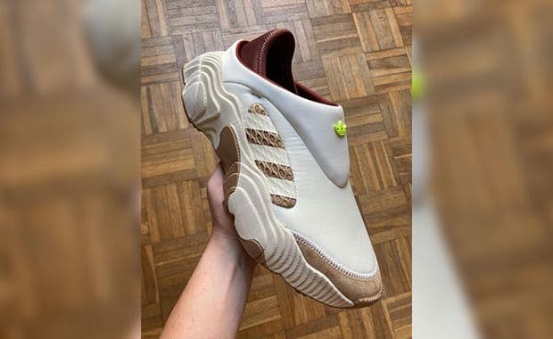A Sample Of An Upcoming Laceless adidas Sneaker Appears