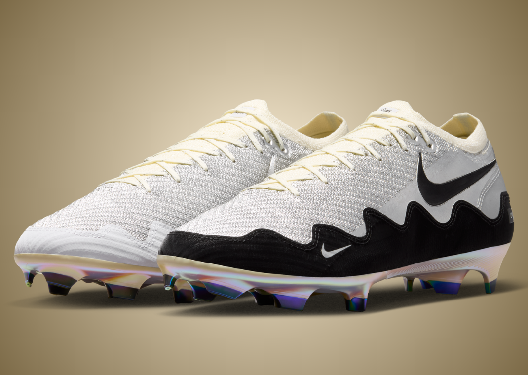 Patta x Nike Mercurial Zoom Vapor 16 Elite FG Waves Pack Black White - Angle