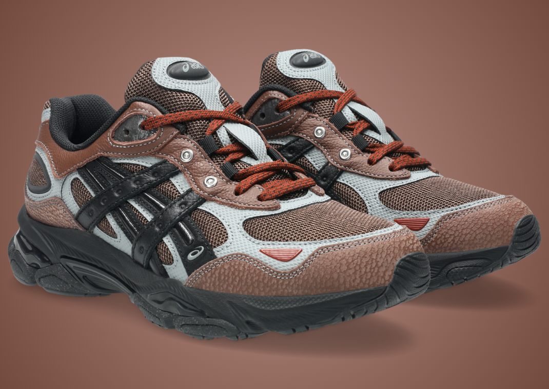 HAL Studios x Asics Gel-NYC 2.0 SSHS Brown Angle