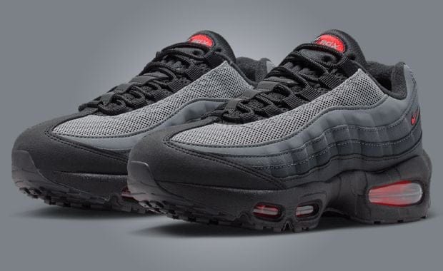 The Nike Air Max 95 OG Black Bright Crimson Releases Fall 2025
