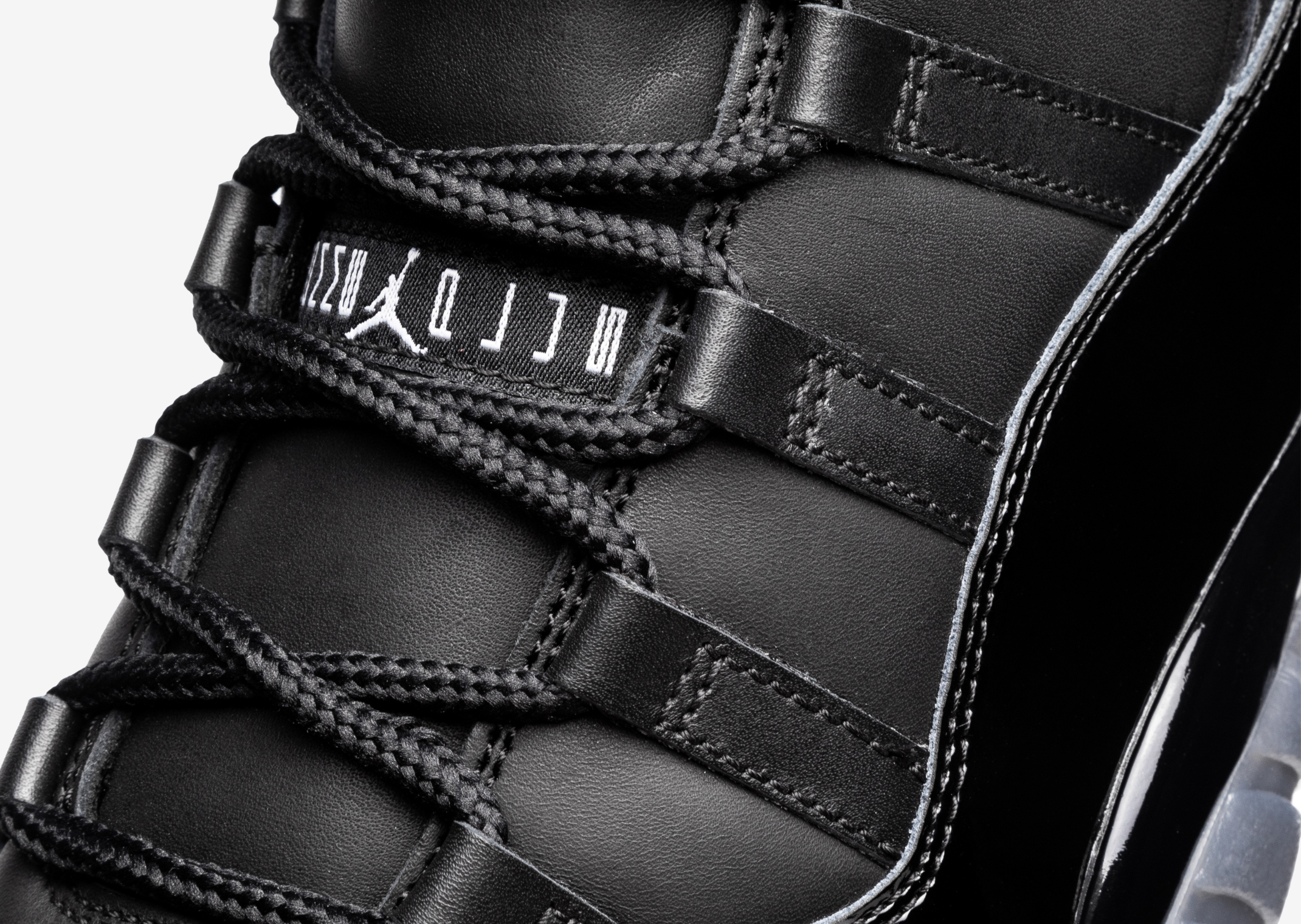 COMME des GARÇONS Homme Plus x Air Jordan 11 Retro Black Detail