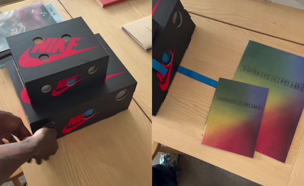 Virgil Abloh Archives Previews Air Jordan 1 High Collab with Design Book