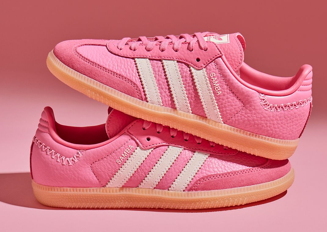 adidas Samba Bliss Pink Off White (GS) Lateral