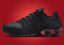 Nike Shox NZ Triple Black - Lateral