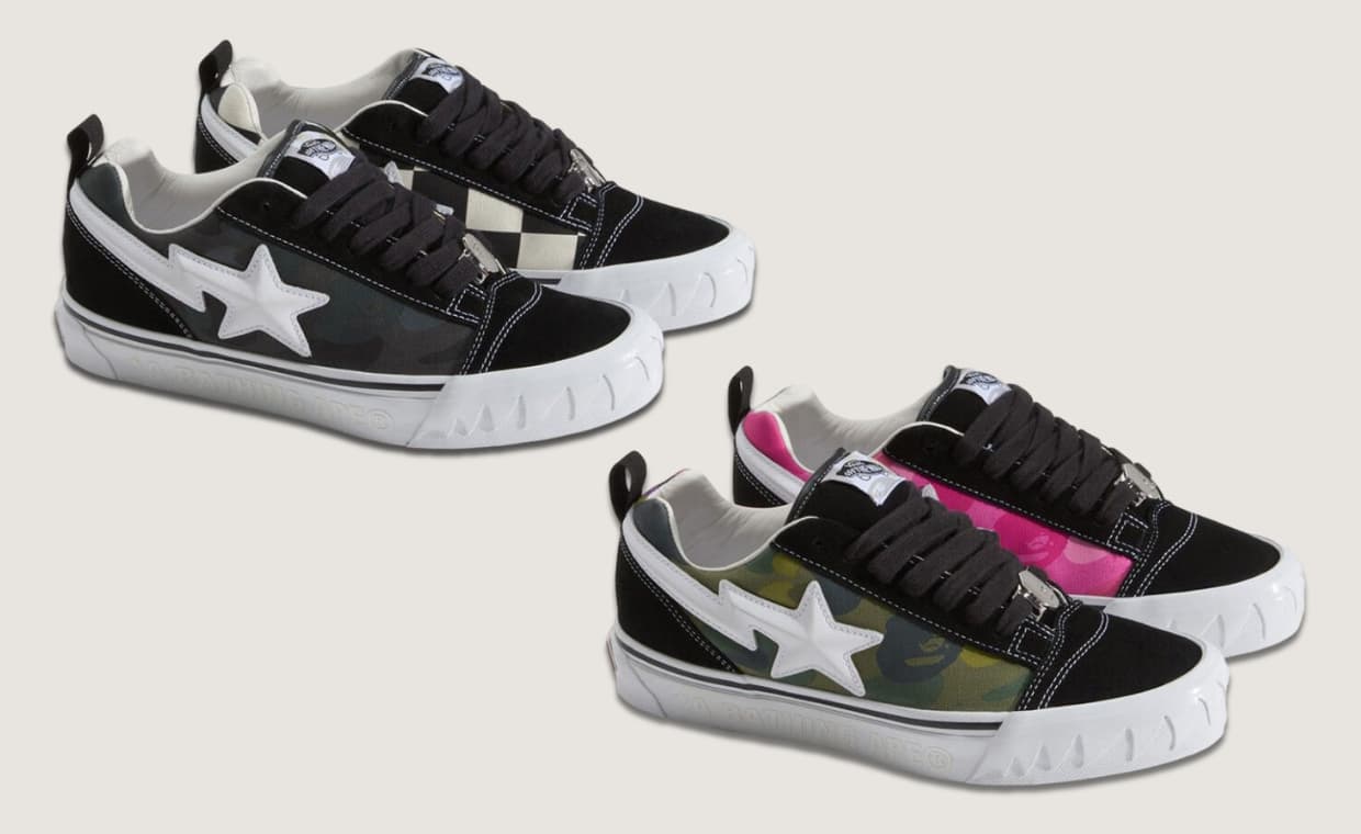 BAPE x Vans Knu Skool