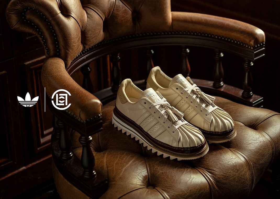 CLOT x adidas Superstar Crystal Sand Angle