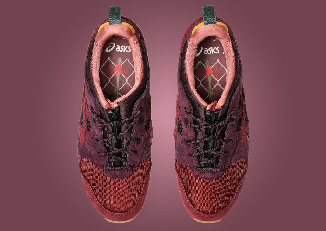 mita sneakers x Asics Gel-Lyte III Dried Rose Top