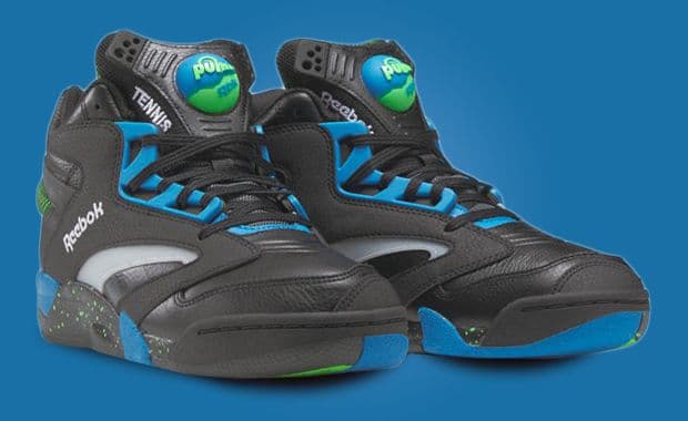 Tennis And Basketball Combine On The Reebok Shaq Victory Pump Black