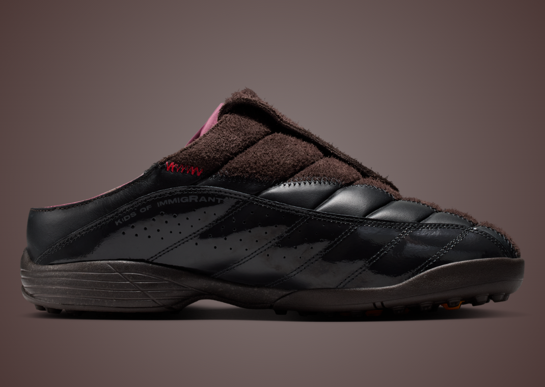 Kids of Immigrants x Nike T90 Mule Velvet Brown - Medial