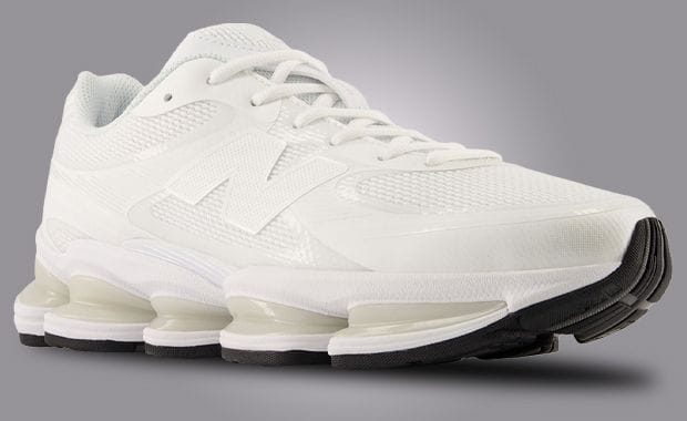 Clean Monochrome Cream Covers the Latest New Balance ABZORB 2000