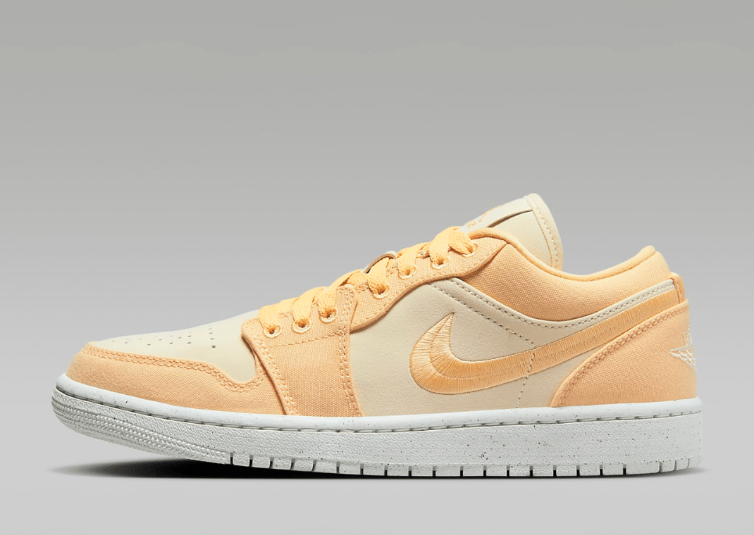 Air Jordan 1 Low SE Canvas Celestial Gold Lateral