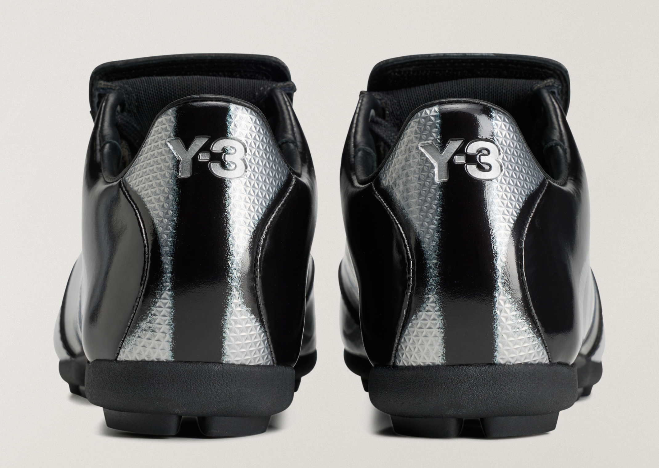 CHITO x adidas Y-3 F50+ Tunit Black Silver heel