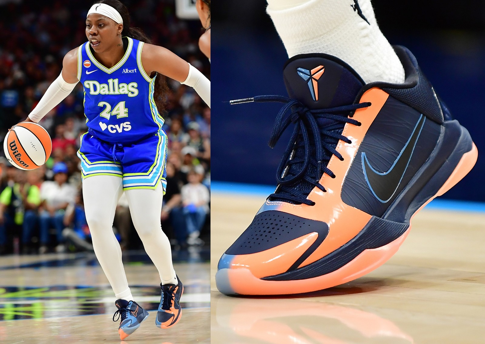 Arike Ogunbowale Nike Kobe 5 Protro PE