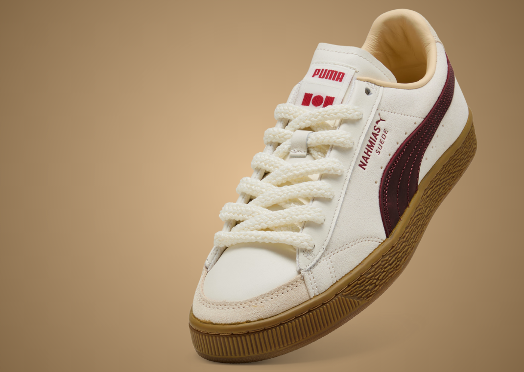Nahmias x Puma Suede Vintage Red - Angle