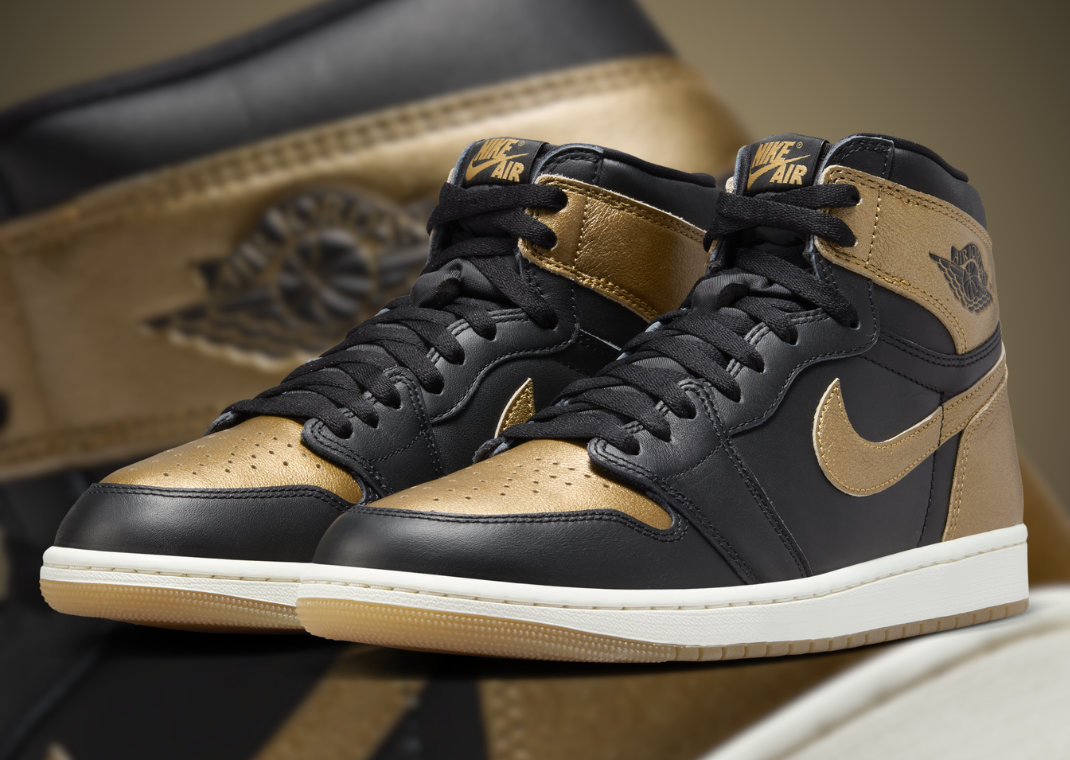 Where to Purchase Air Jordan 1 Retro High OG Black Gold