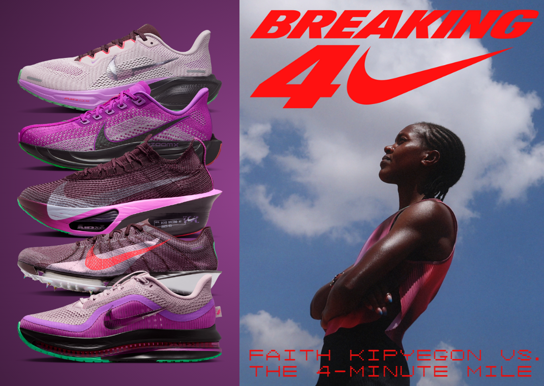 Faith Kipyegon x Nike Running Collection