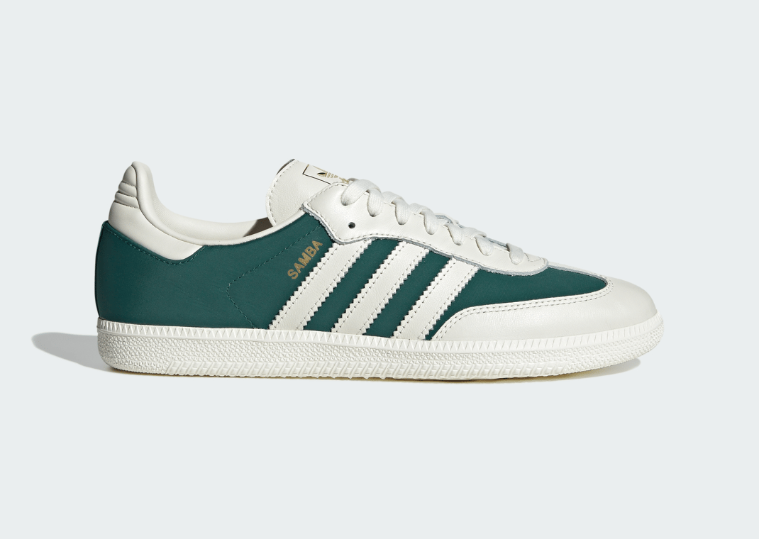 adidas Samba OG Off White Collegiate Green