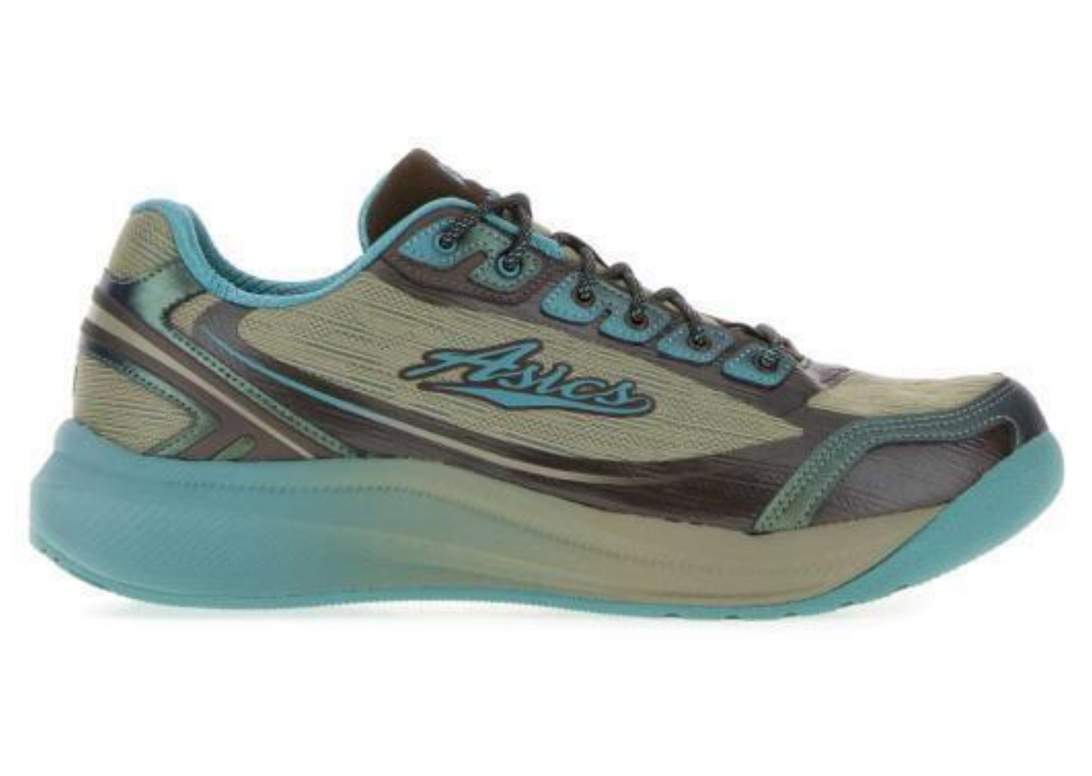 Kiko Kostadinov x Asics Ilargi FF II Blue - Lateral