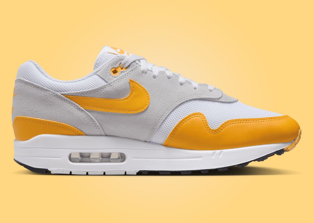 Nike Air Max 1 White University Gold Medial