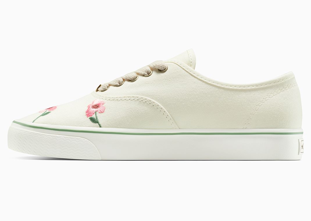 Tyler, The Creator x Converse Naut-1 Cannoli Cream Stone Green Lateral