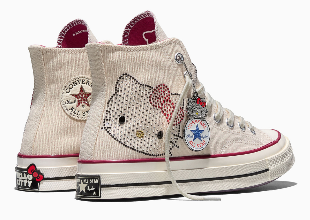 Hello Kitty x Converse Chuck Taylor 70 Swarovski - Heel Angle