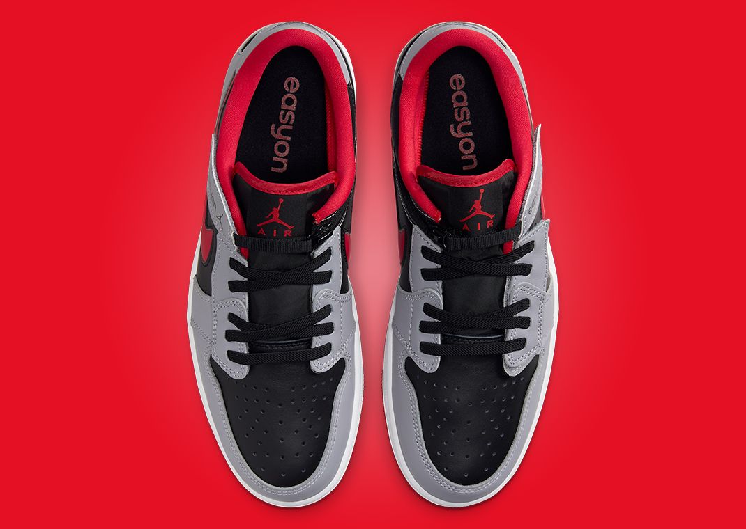 Air Jordan 1 Low EasyOn Black Cement Top