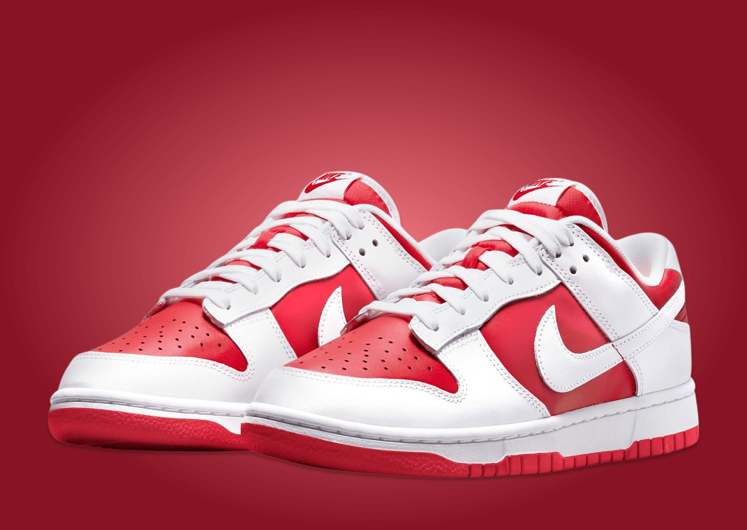 Nike Dunk Low Championship Red