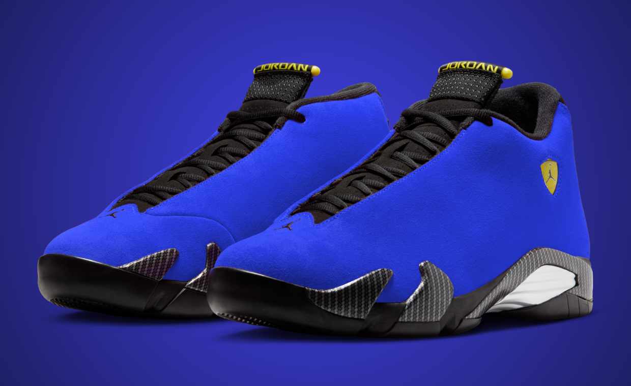 Air Jordan 14 Retro Blue Ferrari