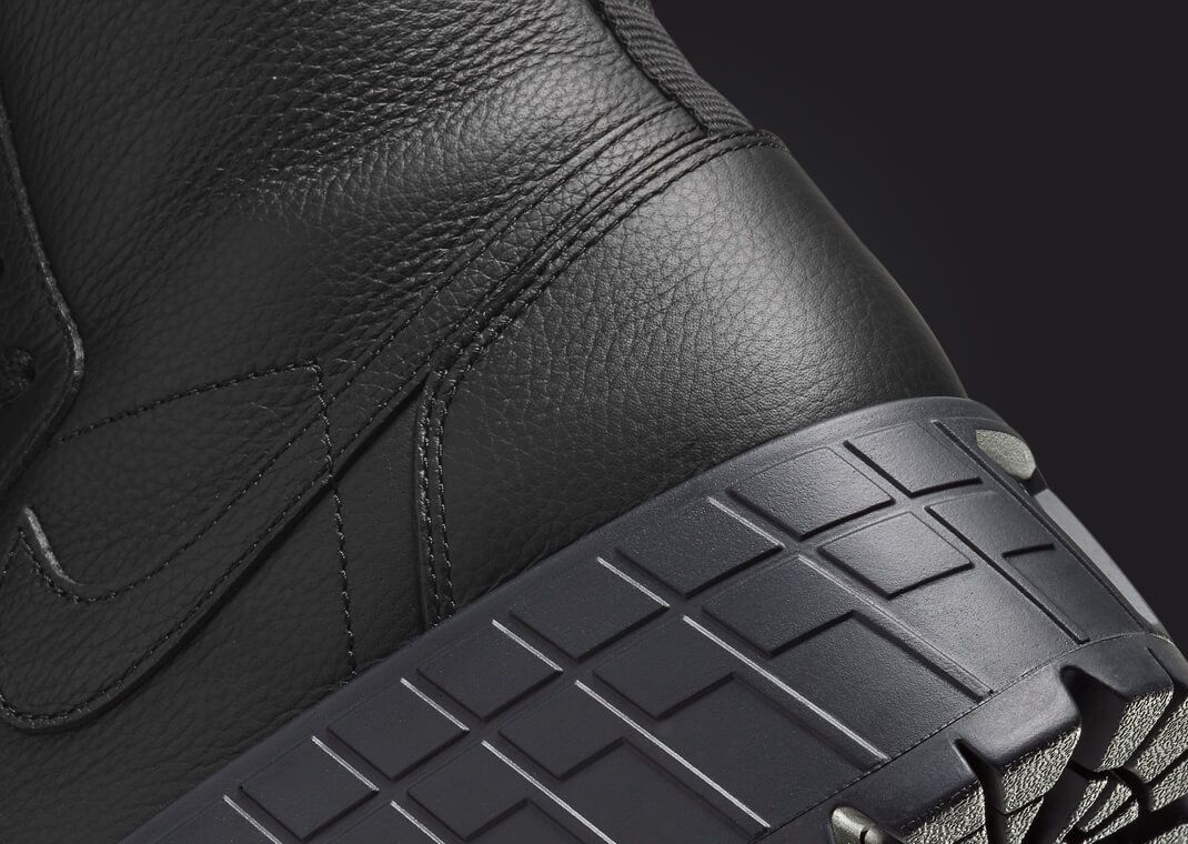 The Women's Exclusive Air Jordan 1 Brooklyn Black Flat