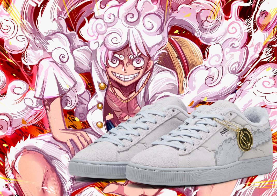 The One Piece x Puma Suede Collection Releases March 2024