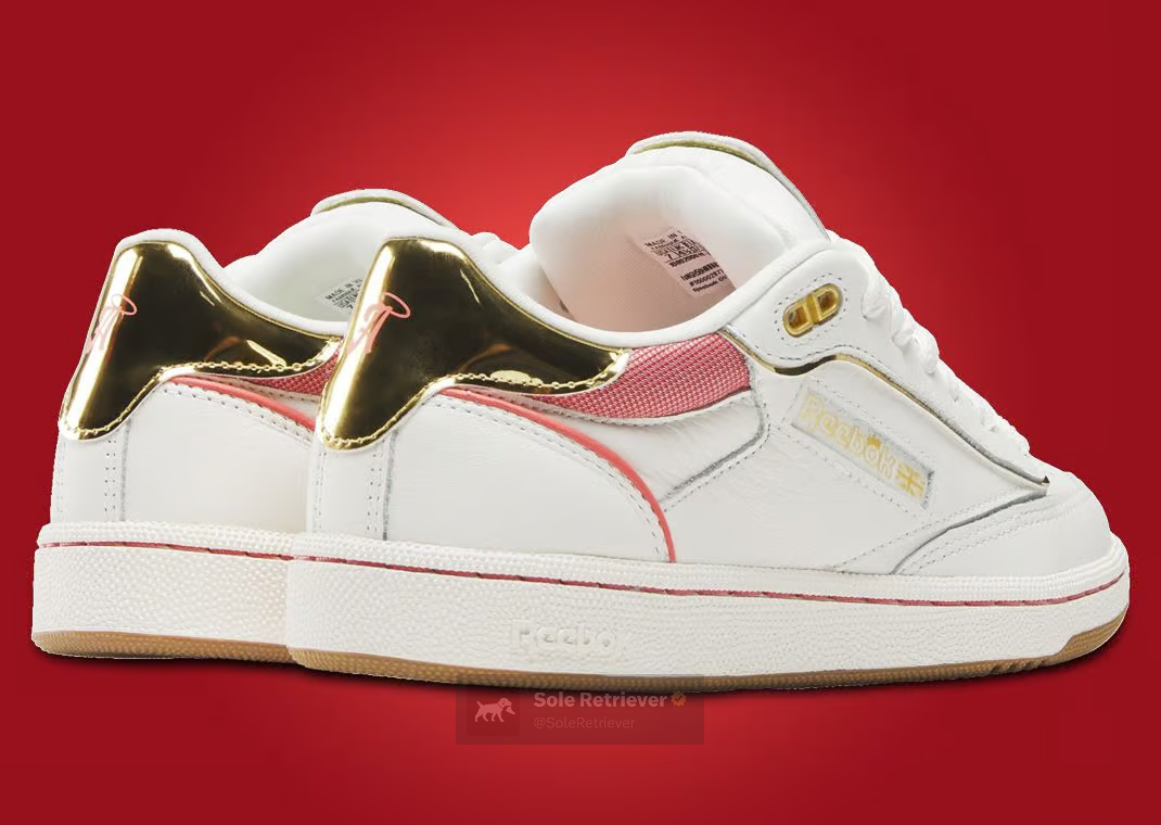 Angel Reese x Reebok Club C Bulc Heel Angle