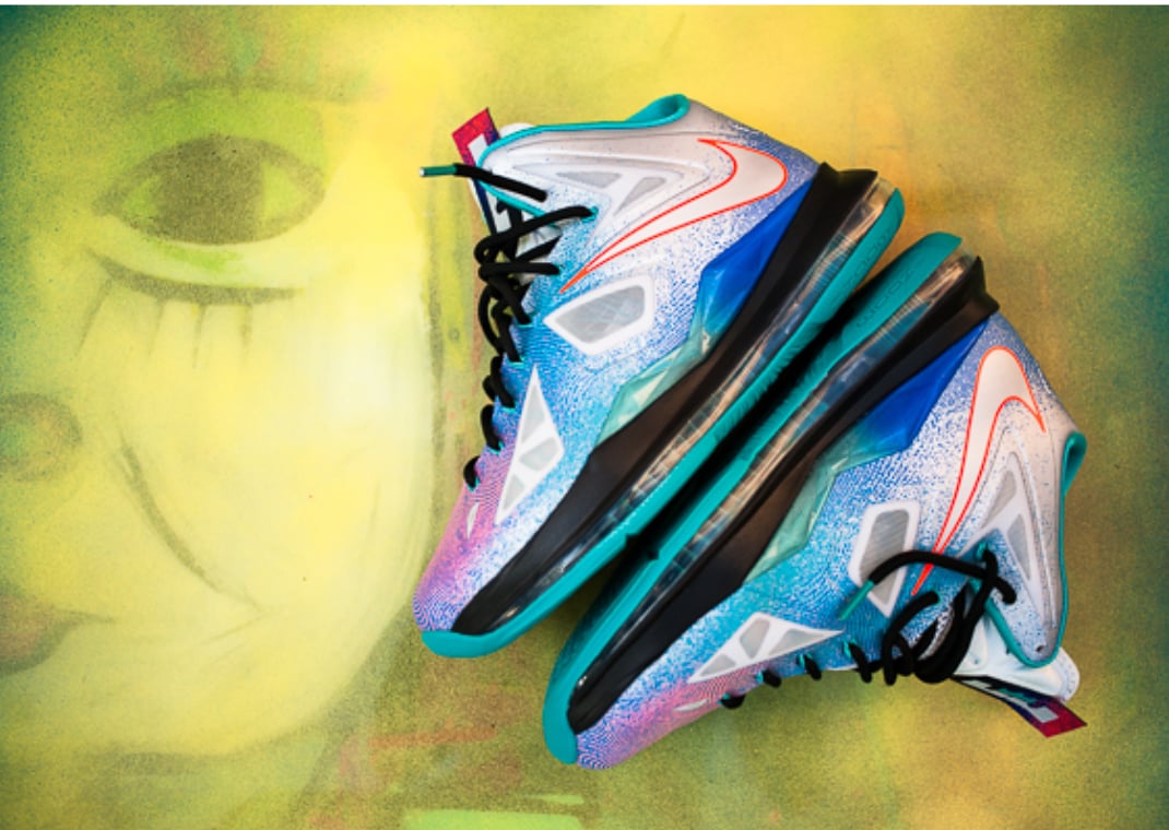 Nike LeBron 10 Re-Entry Up Close