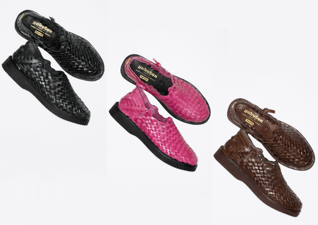 Supreme's Latest Footwear Collab Taps Yuketen for Woven Leather