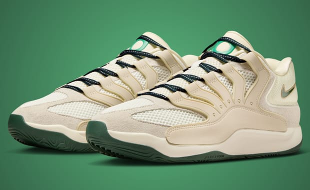 Kevin Durant’s Latest Nike KD 18 Colorway adds Creamy Premium Suede like a Coconut