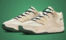 Kevin Durant’s Latest Nike KD 18 Colorway adds Creamy Premium Suede like a Coconut