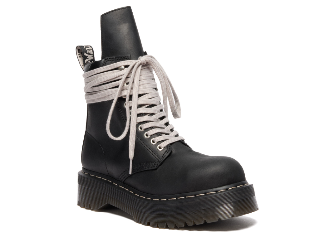 Rick Owens x Dr. Martens Steel Toe - Angle
