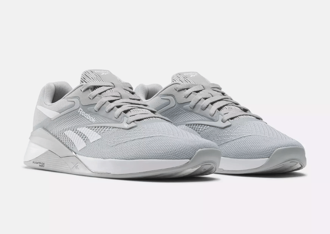 Reebok Nano X4 Grey White Angle