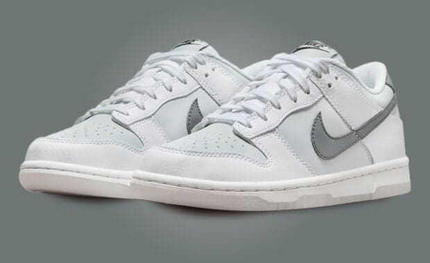 Nike Dunk Low Football Grey Pure Platinum (GS)
