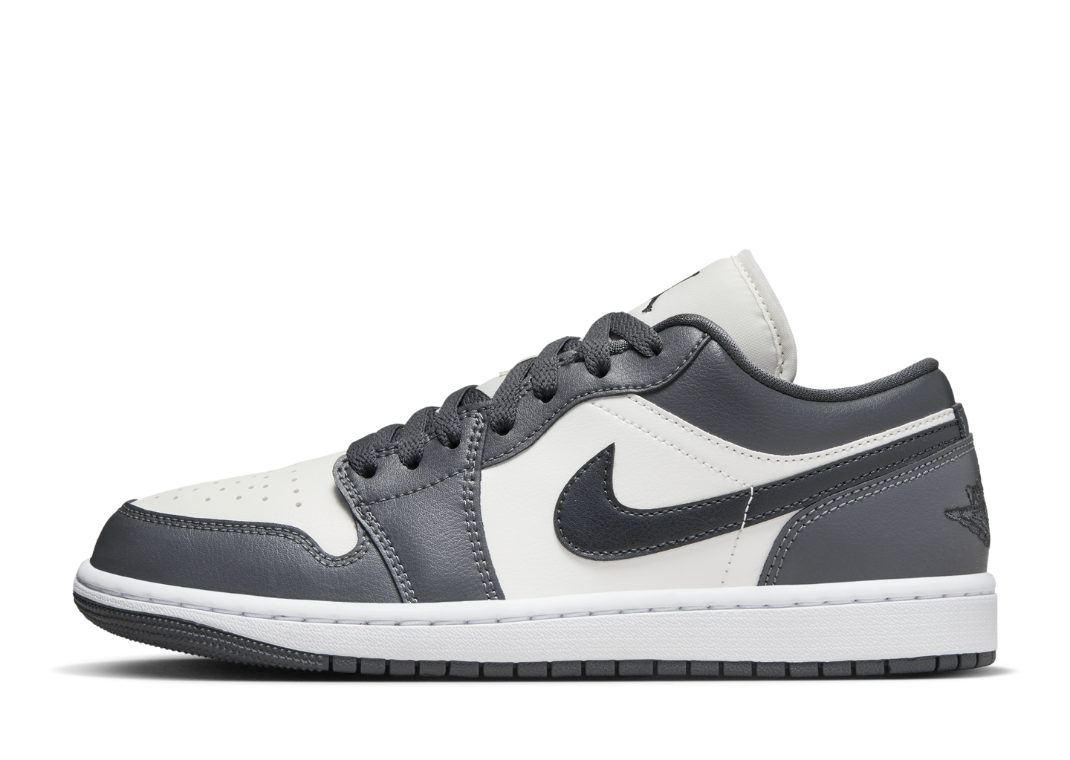 Air Jordan 1 Low Sail Dark Grey (W)