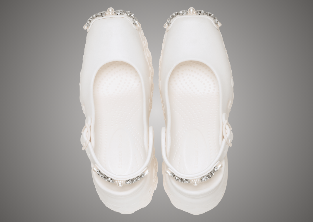 Simone Rocha x Crocs Ballerina Platform Oyster - Top