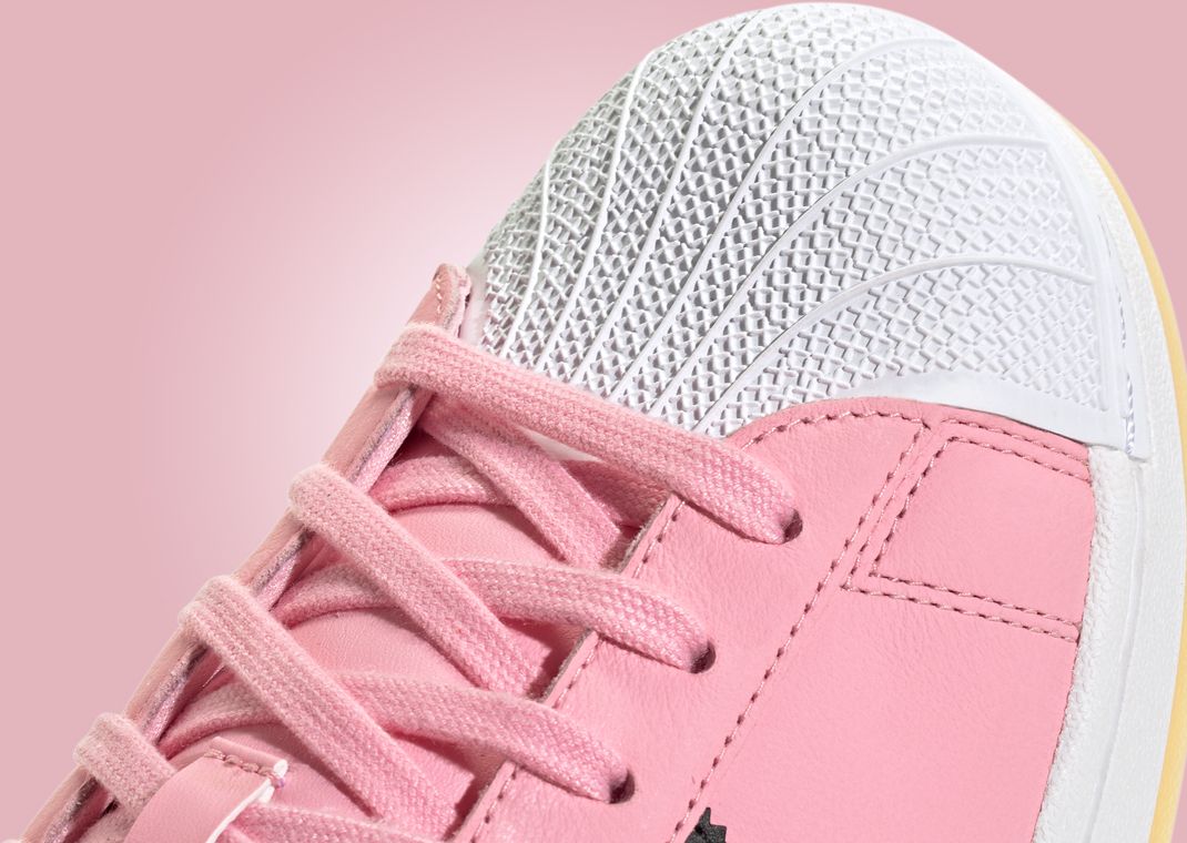 Lionel Messi x adidas Superstar Inter Miami CF Toe Detail